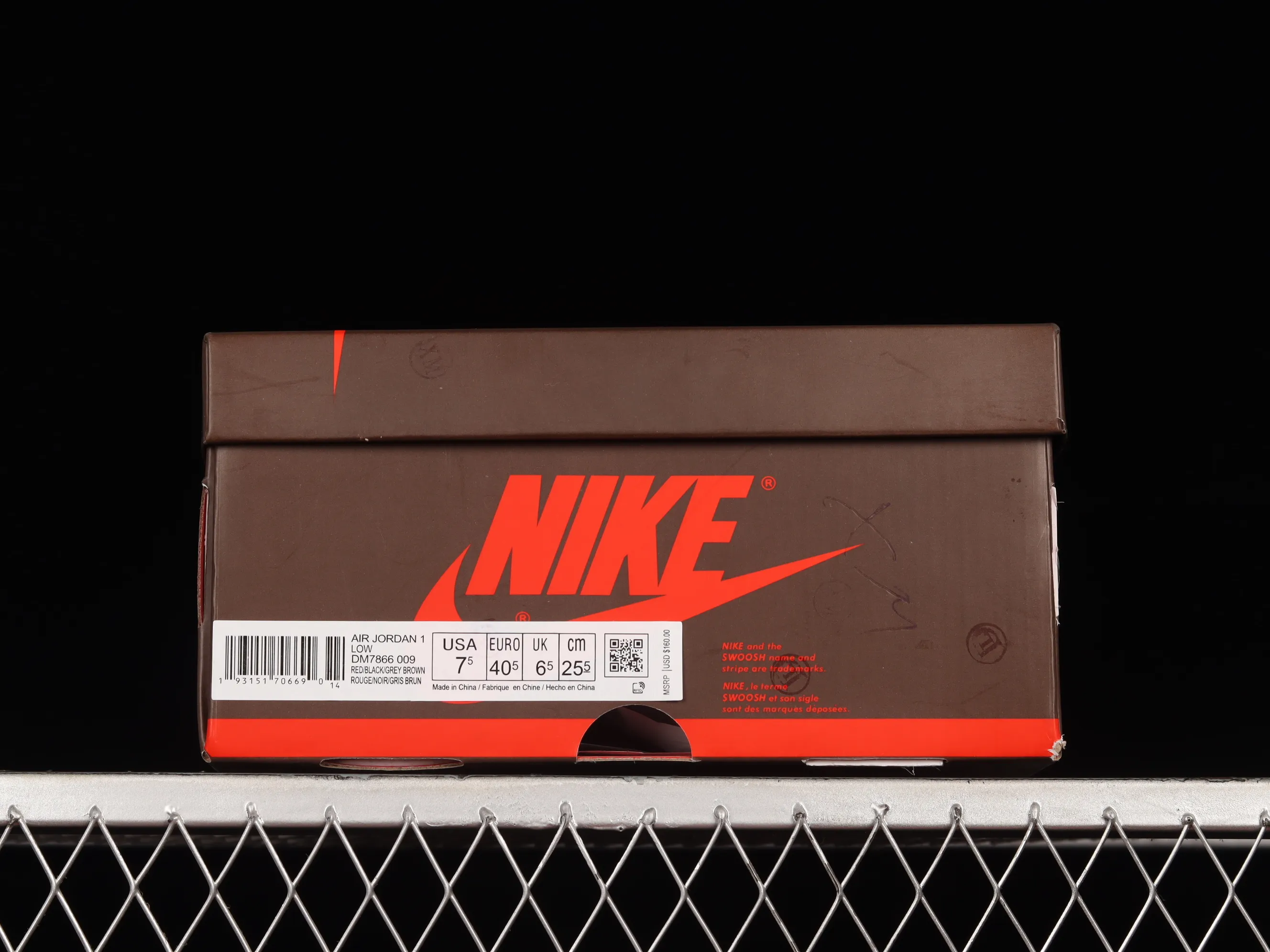 All categories Air Jordan Jordan series basketball shoes Air Jordan 1 Low Travis Scott x Nk Air Jordan 1 Low OG SP "JACKBOYS" AJ1 Joe 1TS joint BMW M3 water blue brown black barb DM7866-009